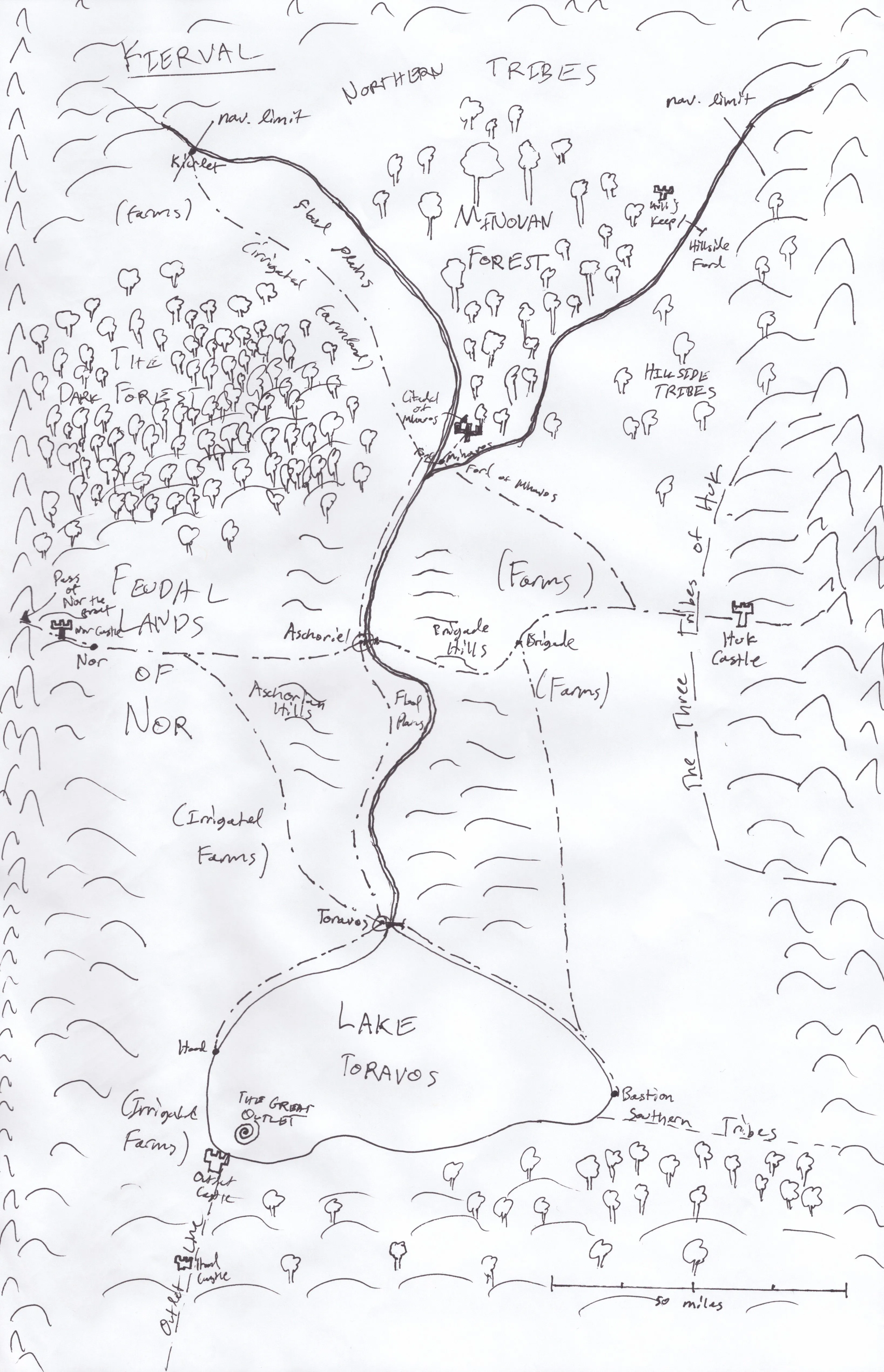 Map of Kierval